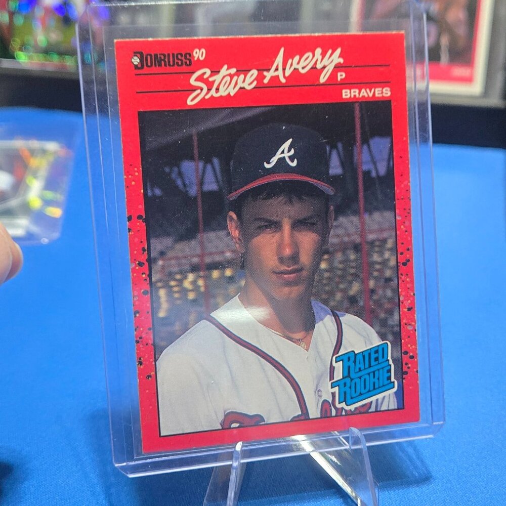 1990 Donruss Rated Rookie #39 Steve Avery (RC)
